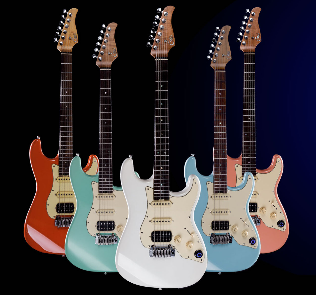 Mooer ムーアー GTRS W902 Magic Crystal エレキギター ヘッドレス